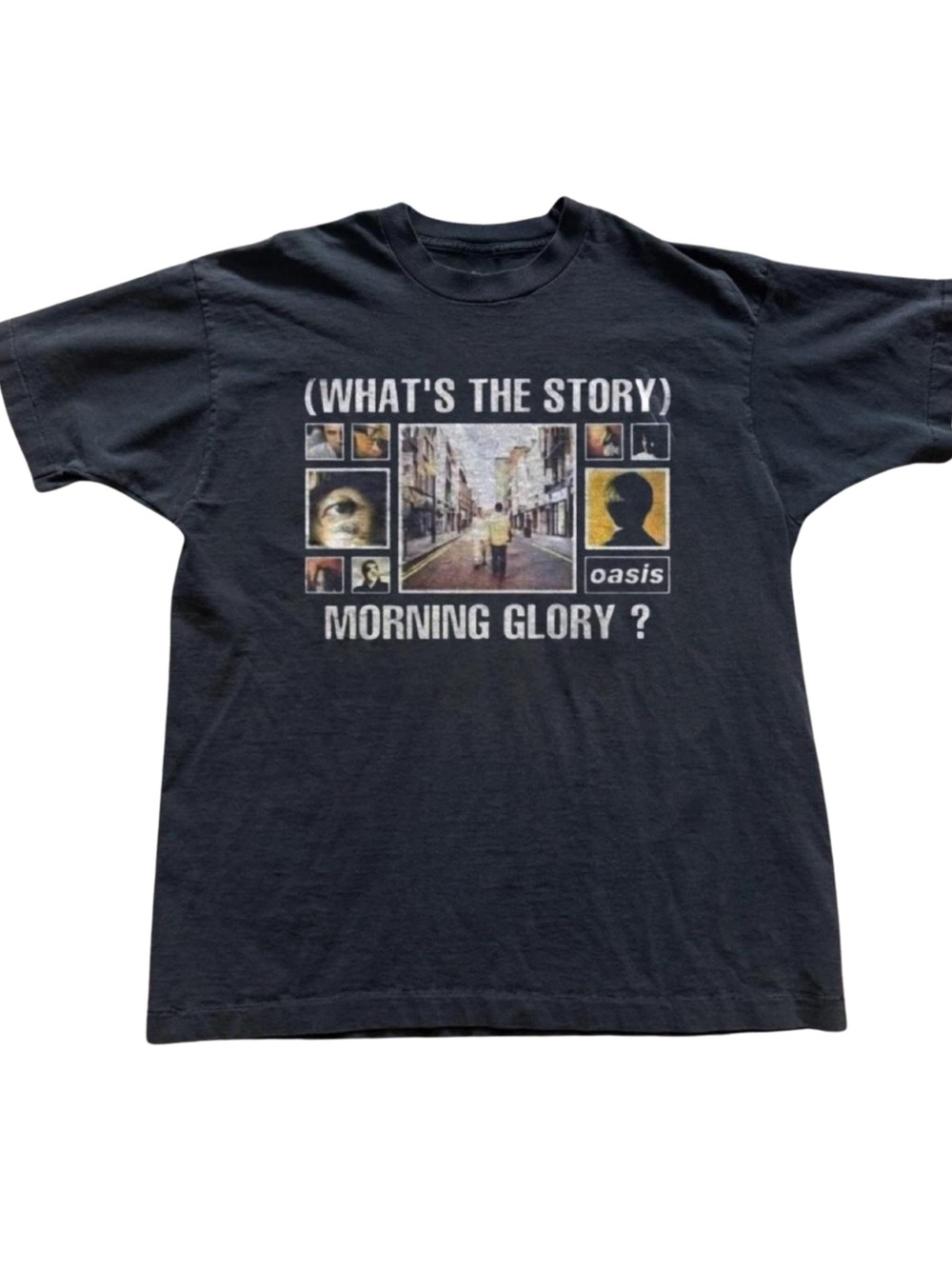 Gildan Black Graphic 'What's The Story' Album Tee
